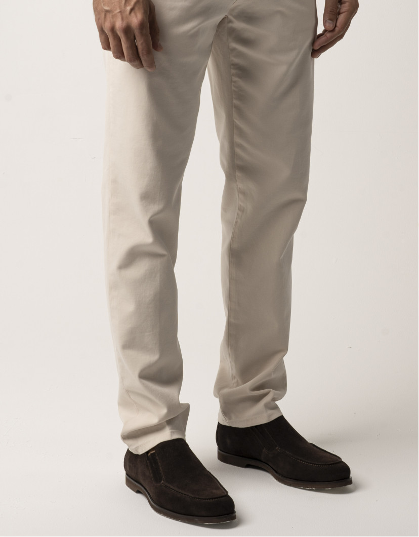 Scissor Scriptor Straight-Leg Cotton Drawstring Chinos image